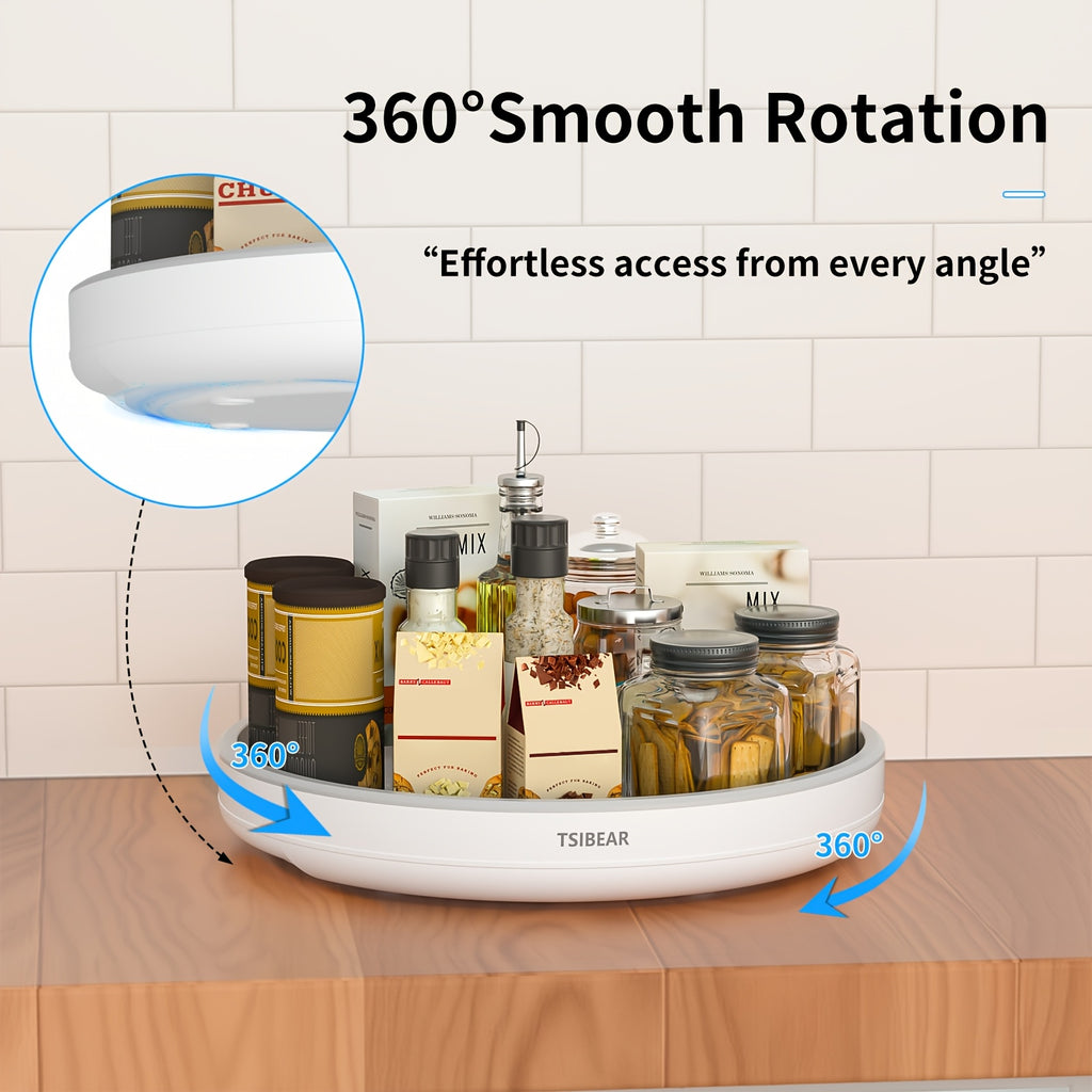 HomeSpin360™ – Bandeja Giratória Antiderrapante