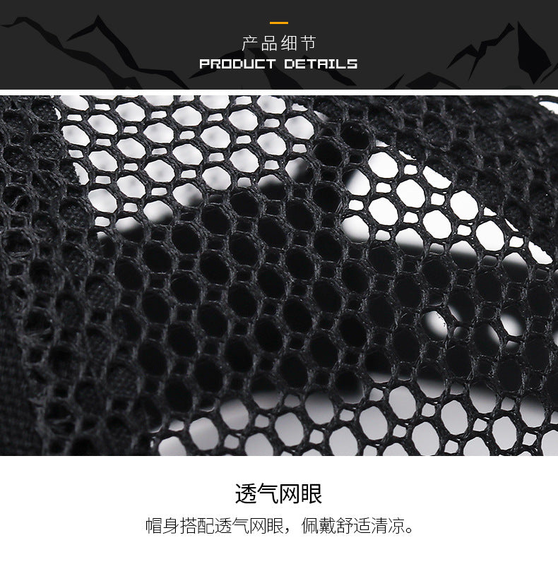 Embossed Triangle Mesh Baseball Caps Women Breathable Mesh Snapback Hats Red Black Casual Sport Hats Cap Unisex Men Fishing