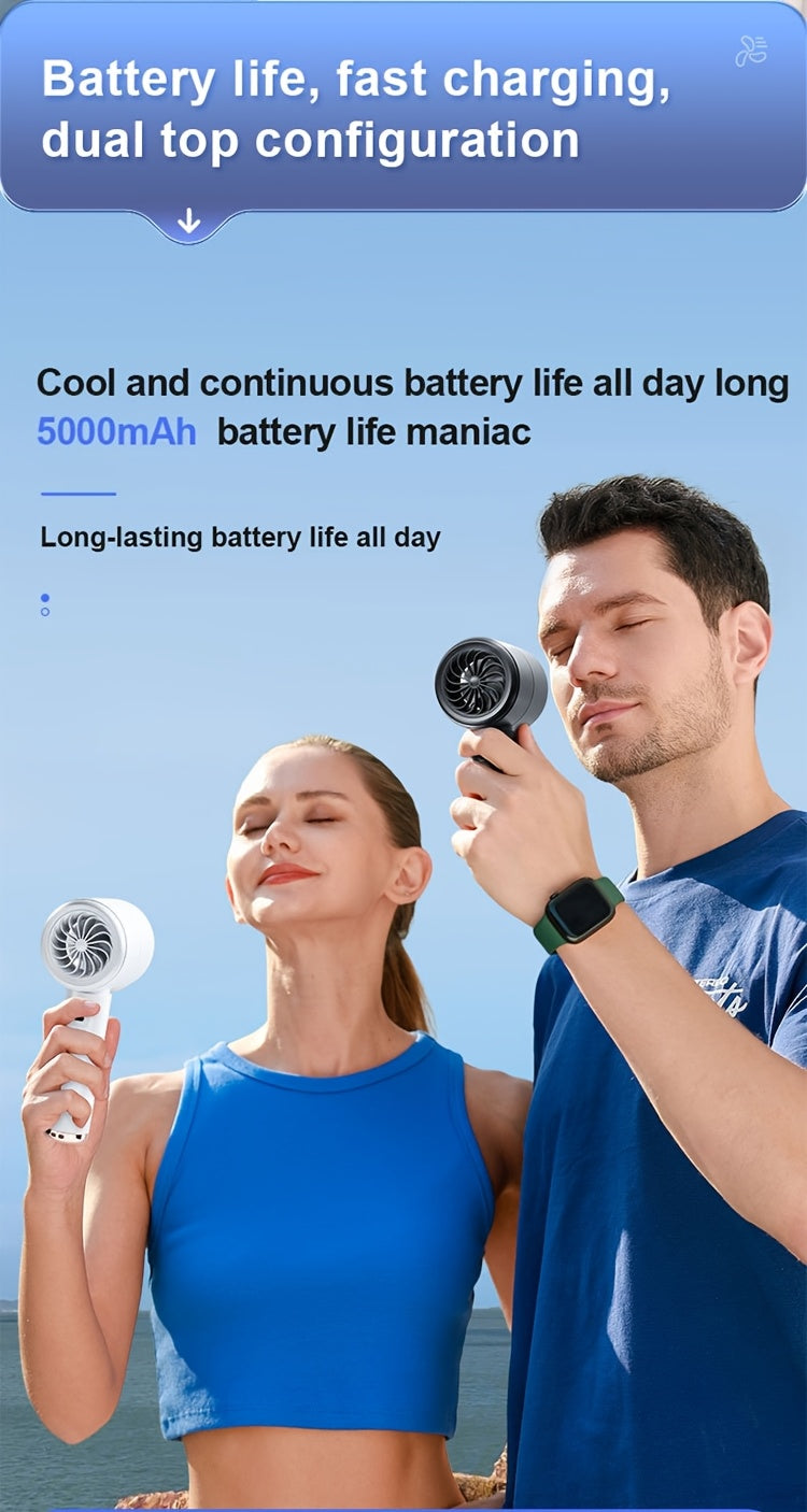 FreshGo™– Mini Ventoinha Portátil Recarregável