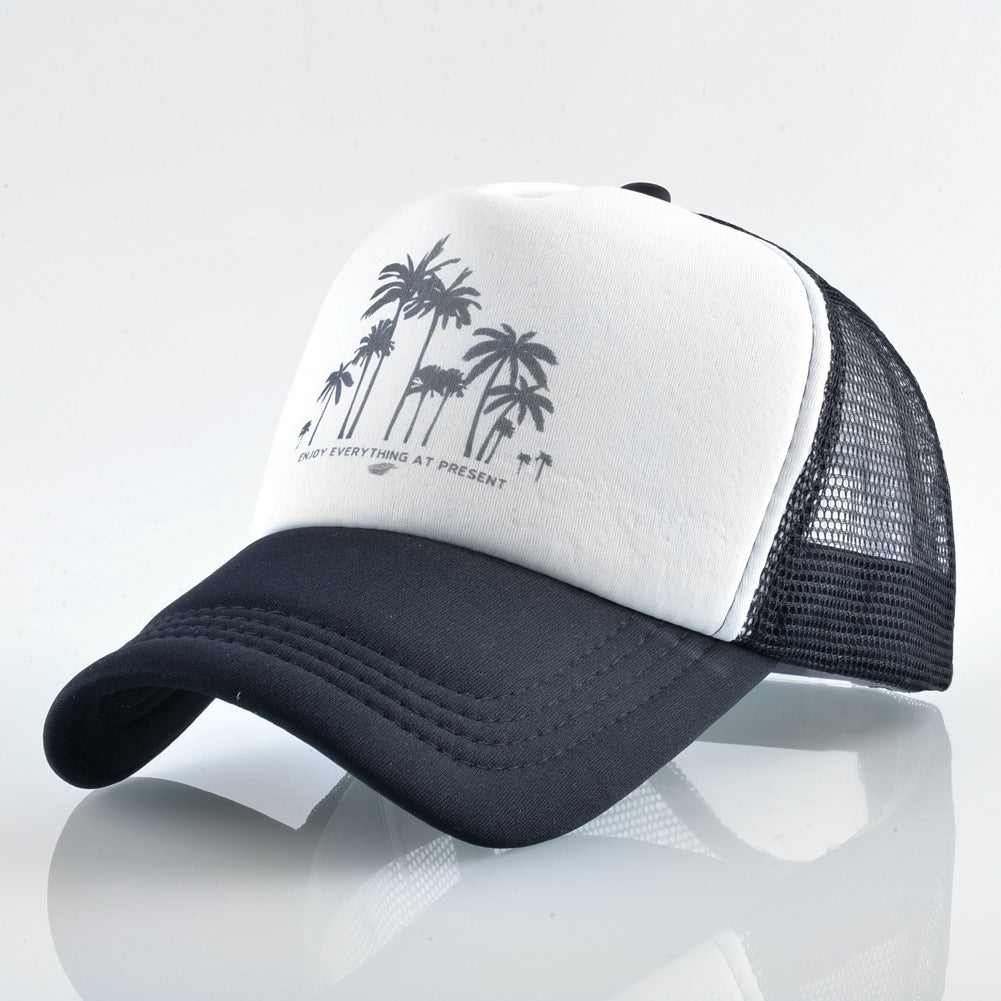 Embossed Triangle Mesh Baseball Caps Women Breathable Mesh Snapback Hats Red Black Casual Sport Hats Cap Unisex Men Fishing