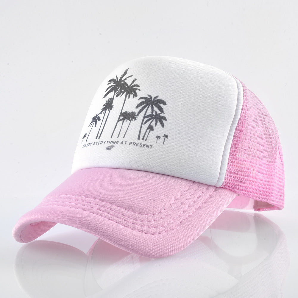 Embossed Triangle Mesh Baseball Caps Women Breathable Mesh Snapback Hats Red Black Casual Sport Hats Cap Unisex Men Fishing