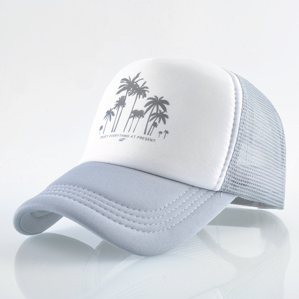 Embossed Triangle Mesh Baseball Caps Women Breathable Mesh Snapback Hats Red Black Casual Sport Hats Cap Unisex Men Fishing