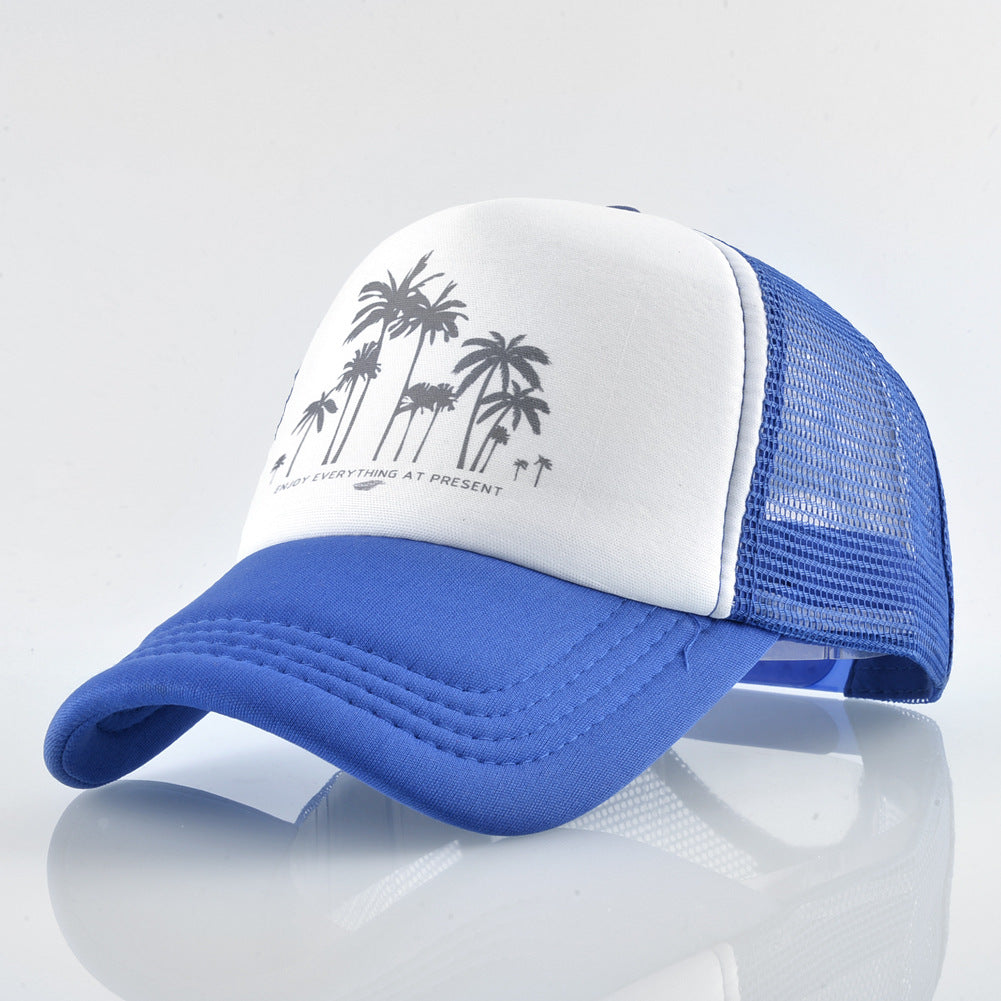 Embossed Triangle Mesh Baseball Caps Women Breathable Mesh Snapback Hats Red Black Casual Sport Hats Cap Unisex Men Fishing
