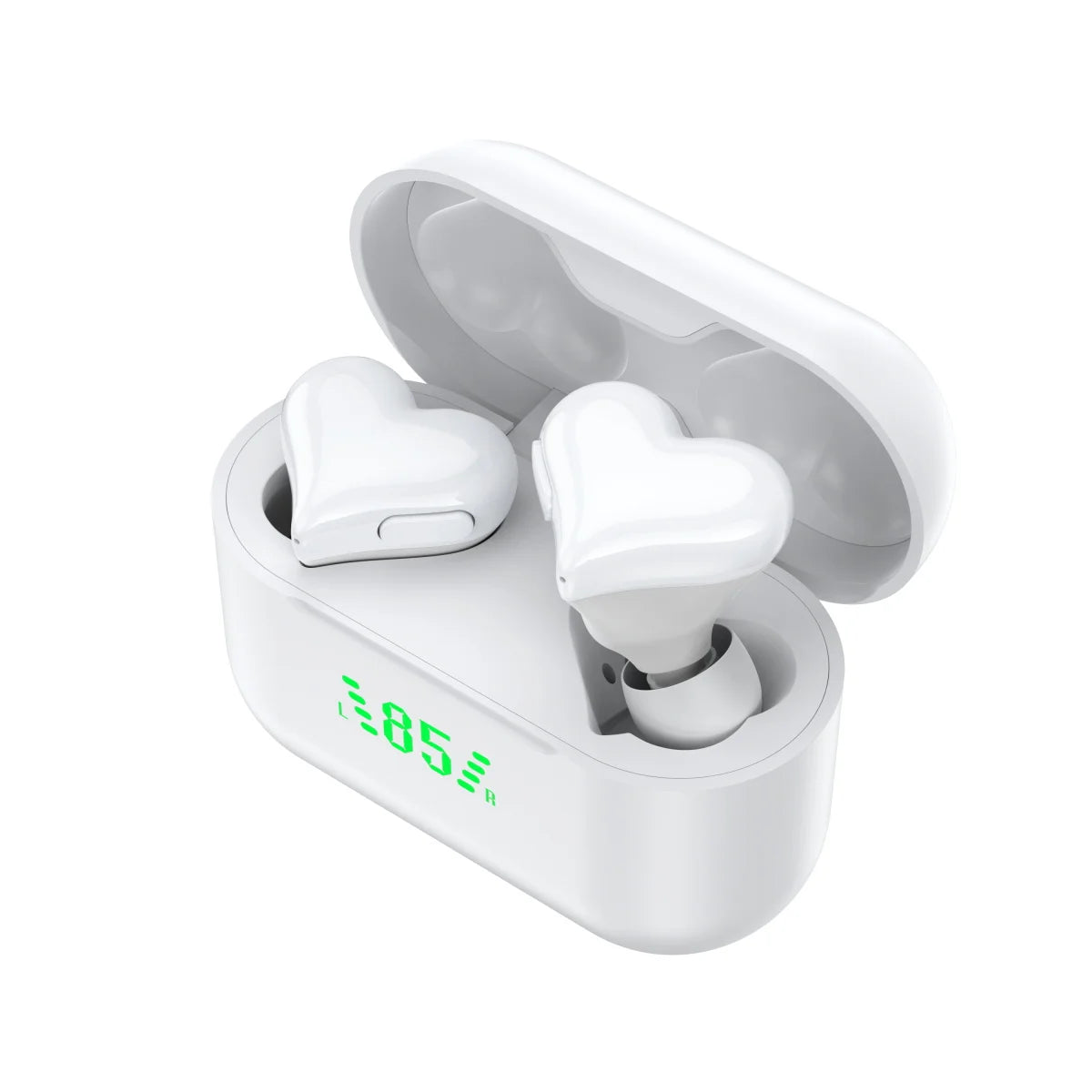 Wireless bluetooth headset Cute fashion sports headphones Pretty love music earbuds Girls' favourite gift For Android/iPhone