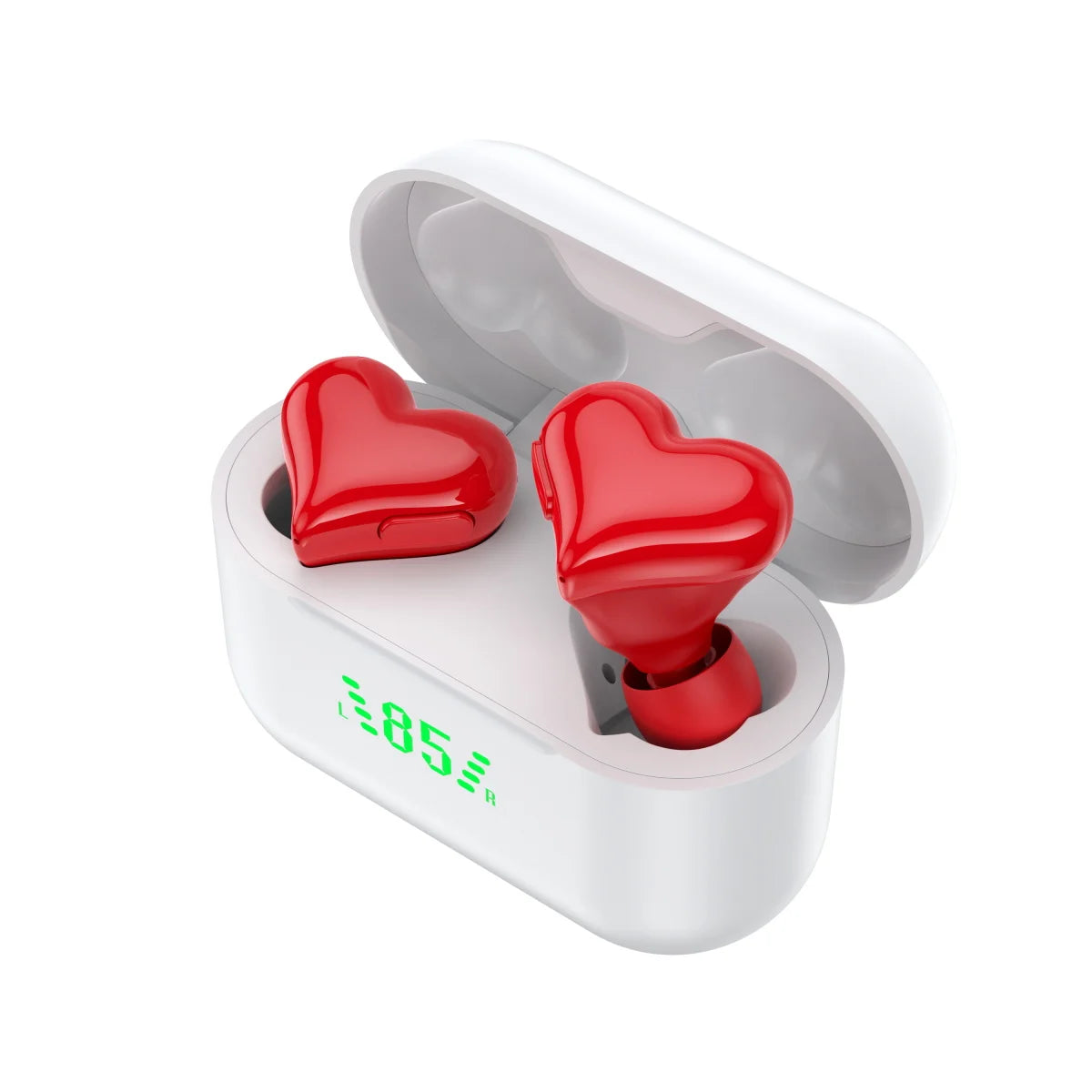 Wireless bluetooth headset Cute fashion sports headphones Pretty love music earbuds Girls' favourite gift For Android/iPhone
