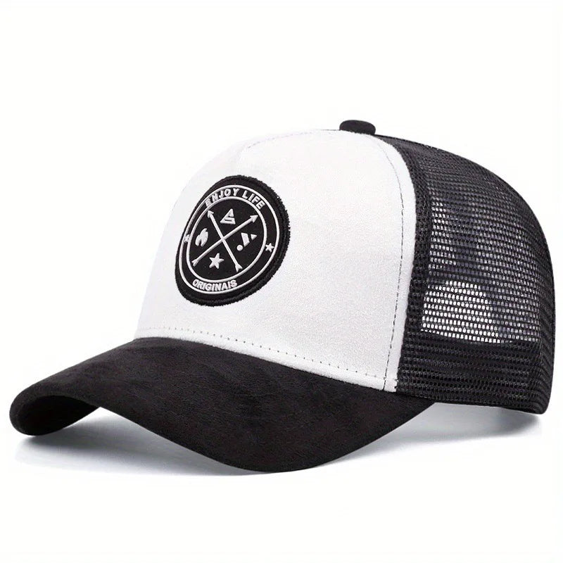 Hot Sale Unisex Cap ENJOY LIFE Letter Patch Baseball Caps Men Women Trucker Hat