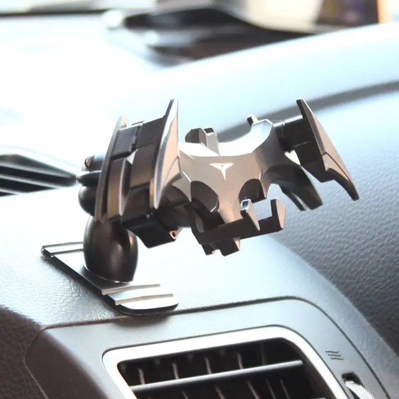 hot Arrival Batman Gravity Buckle Type Car Phone Holders Air Outlet Navigation Support Frame Suitable For All 4-6.5 Inch Device