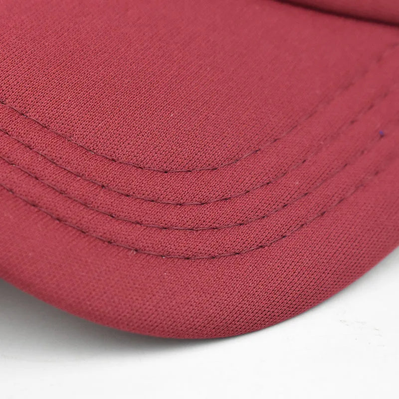 Embossed Triangle Mesh Baseball Caps Women Breathable Mesh Snapback Hats Red Black Casual Sport Hats Cap Unisex Men Fishing