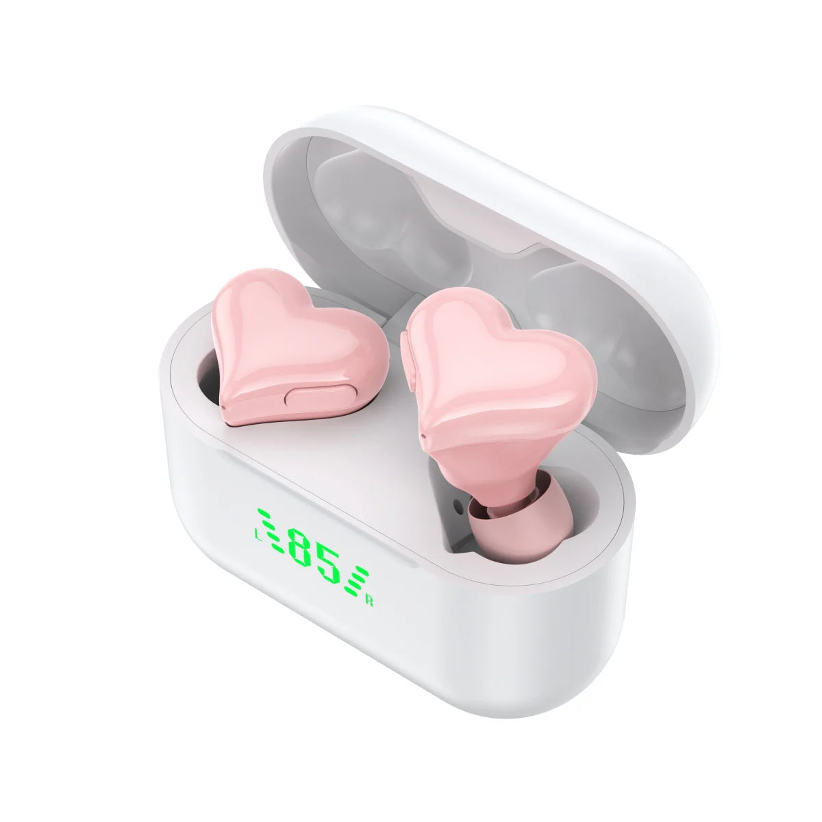 Wireless bluetooth headset Cute fashion sports headphones Pretty love music earbuds Girls' favourite gift For Android/iPhone