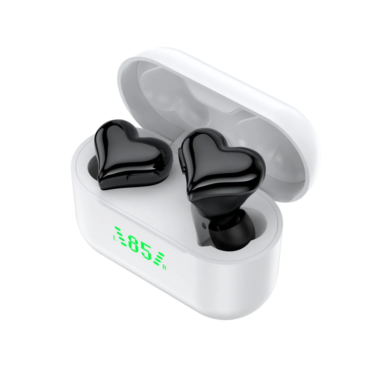 Wireless bluetooth headset Cute fashion sports headphones Pretty love music earbuds Girls' favourite gift For Android/iPhone