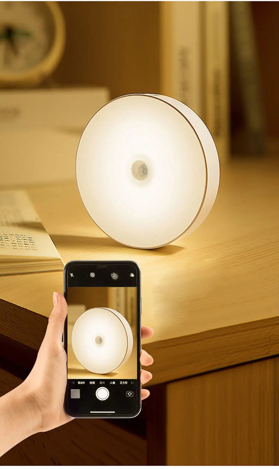 AuraLight Motion™ – Luz LED Automática com Sensor de Movimento