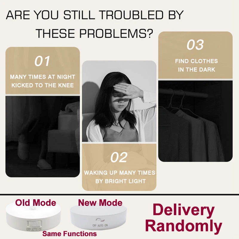 AuraLight Motion™ – Luz LED Automática com Sensor de Movimento