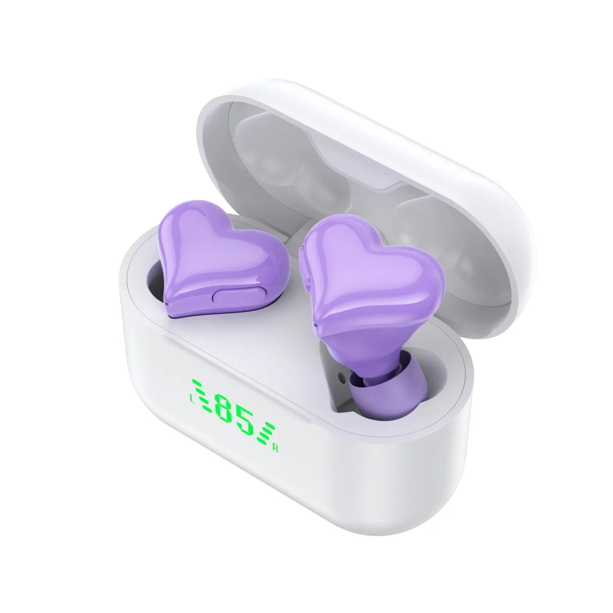 Wireless bluetooth headset Cute fashion sports headphones Pretty love music earbuds Girls' favourite gift For Android/iPhone