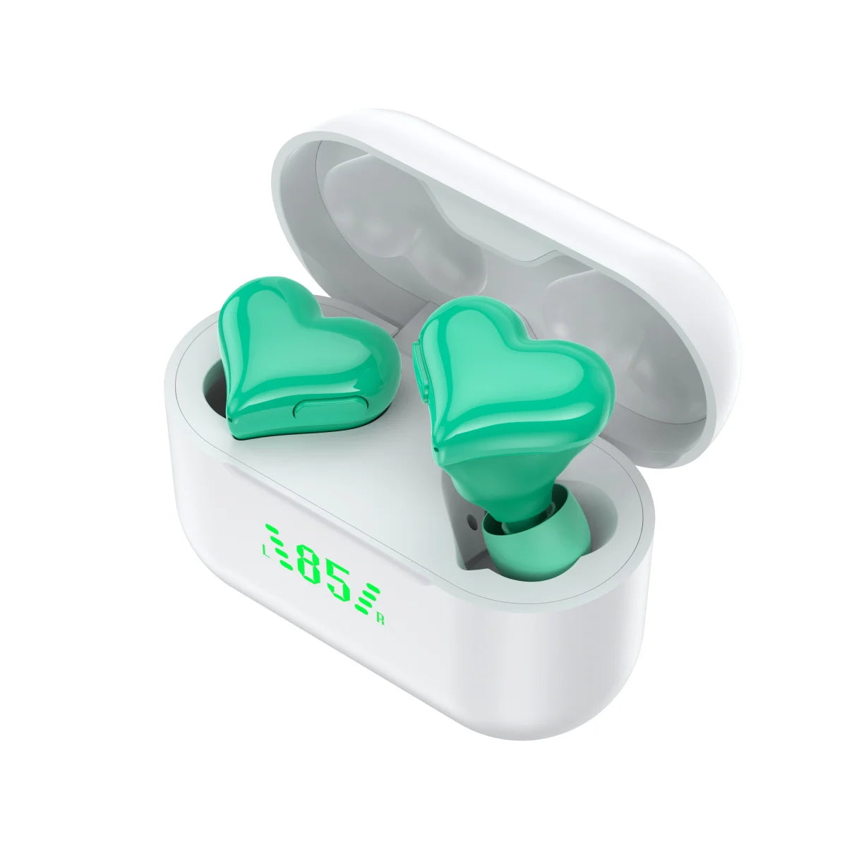 Wireless bluetooth headset Cute fashion sports headphones Pretty love music earbuds Girls' favourite gift For Android/iPhone