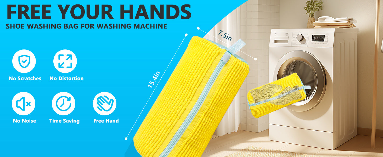 Bolsa de Proteção para Lavar Ténis “ShoeCare WashBag Pro”