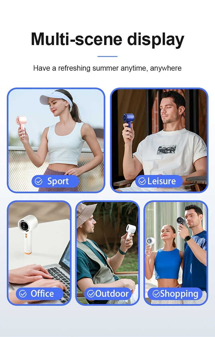 FreshGo™– Mini Ventoinha Portátil Recarregável