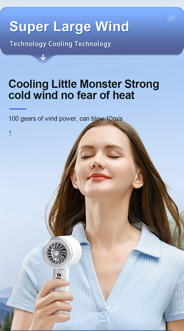 FreshGo™– Mini Ventoinha Portátil Recarregável