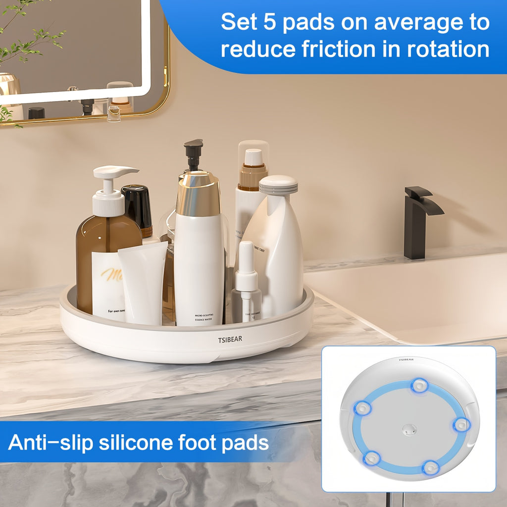 HomeSpin360™ – Bandeja Giratória Antiderrapante