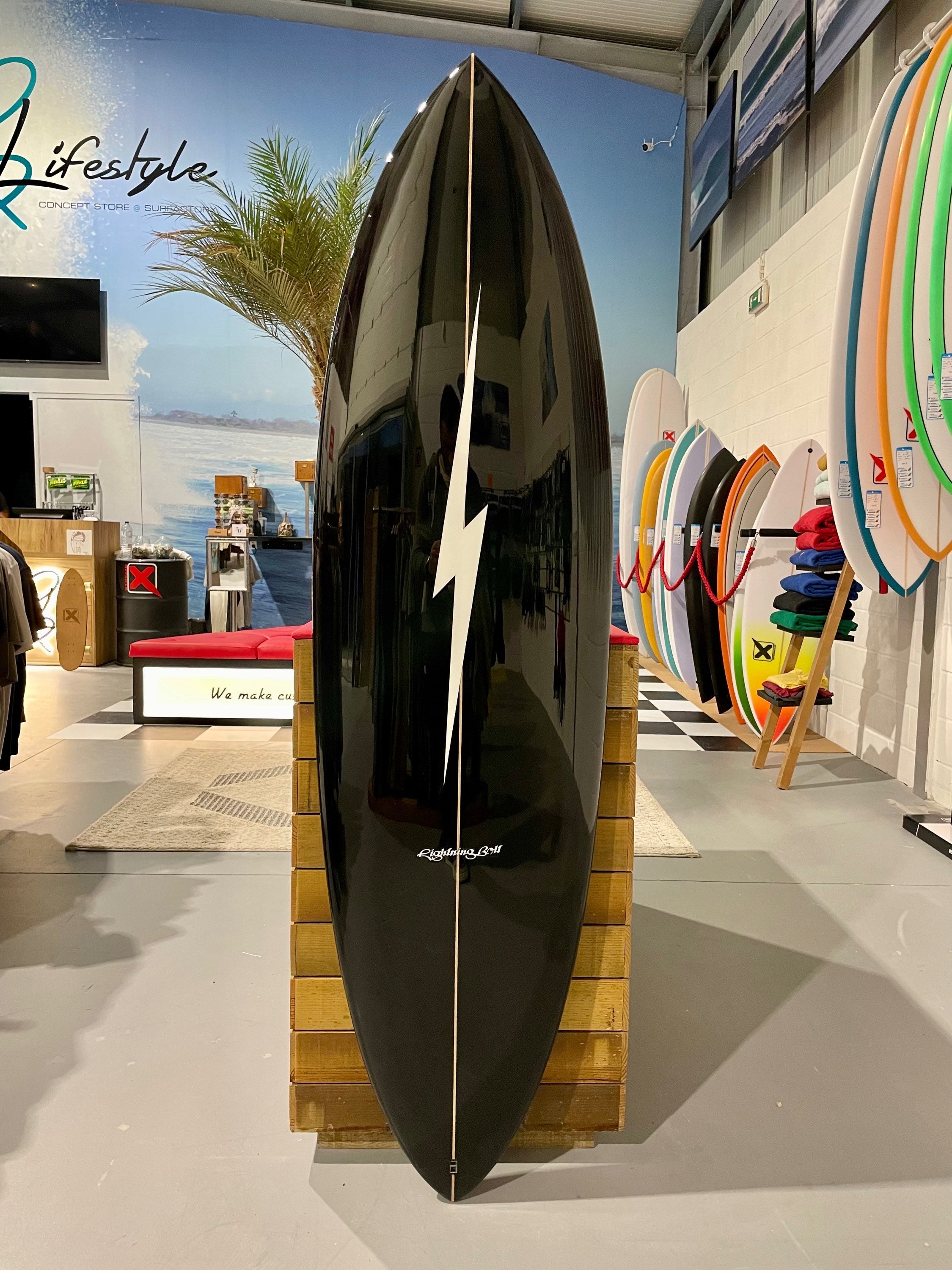 Prancha Surf Lightning Bolt PIN MASTER 6'4 by Spottt-0