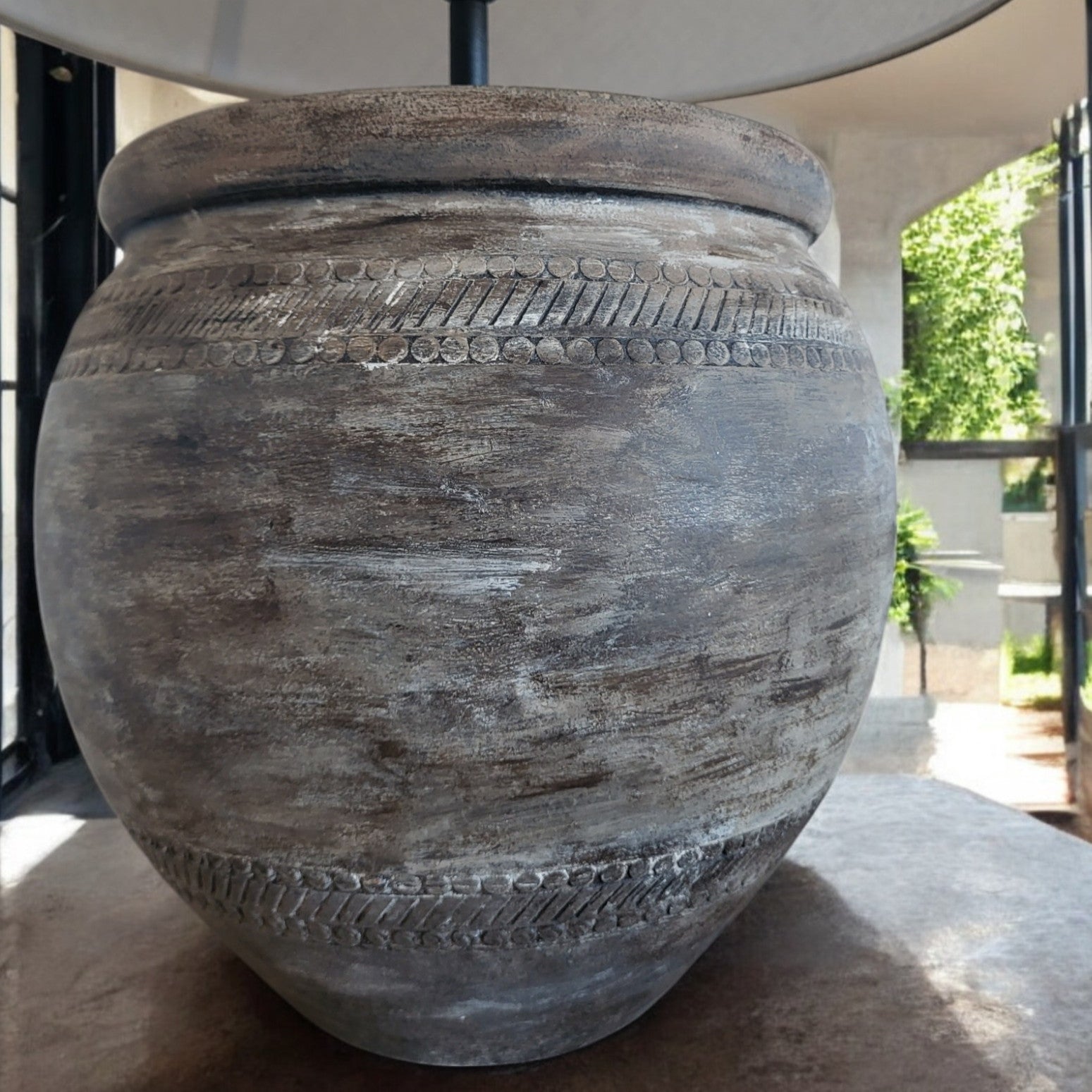 Terracotta Table Lamp N°LC37-6